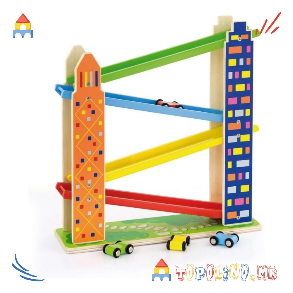 Дрвена Писта за Колички - Viga - Image 2