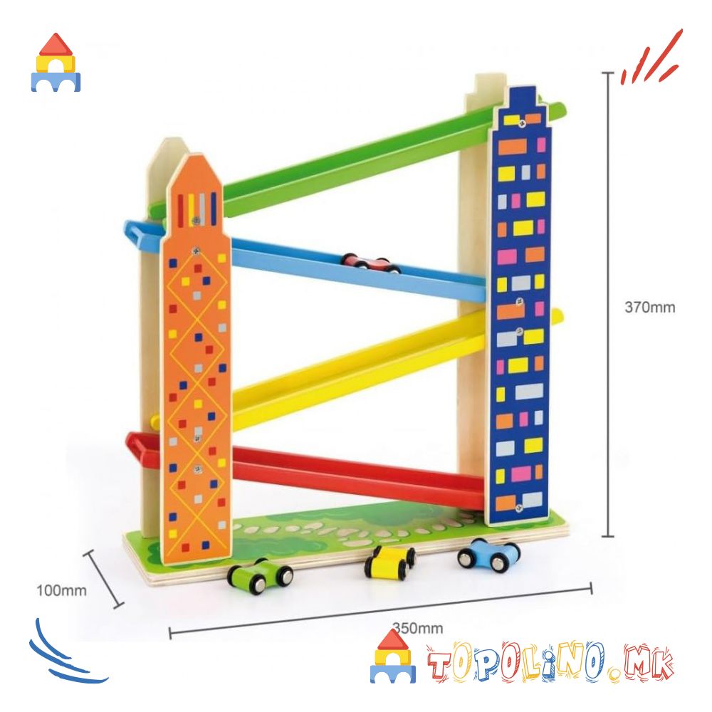 Дрвена Писта за Колички - Viga - Image 5