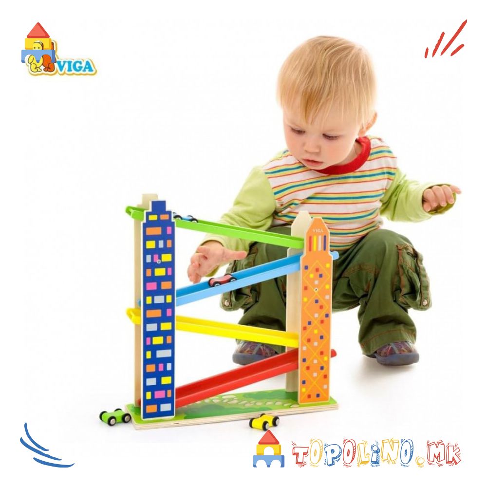 Дрвена Писта за Колички - Viga - Image 6