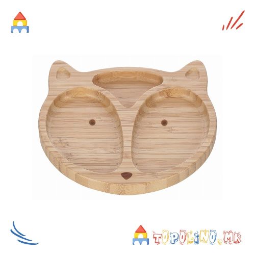 Бамбусова чинија со вакум Лисица - Free on