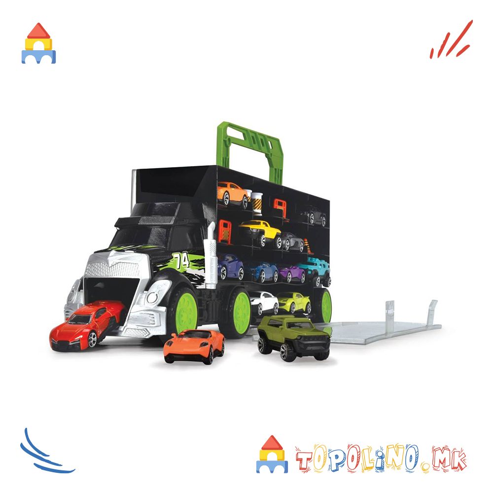 Камион за Автомобили 43 см - Dickie - Image 6