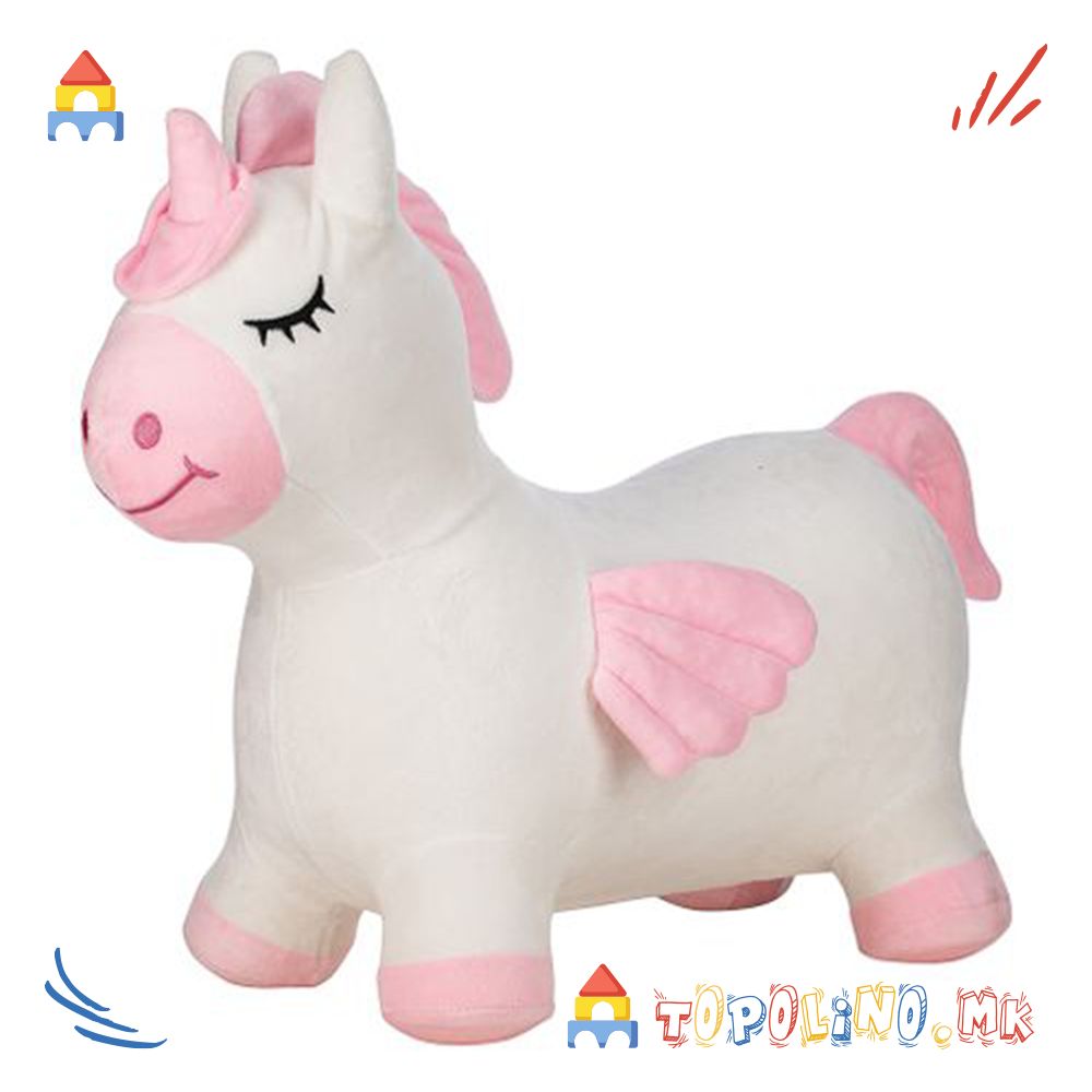 Еднорог за Скокање со Плишана Навлака – Free 2 Play - Image 4