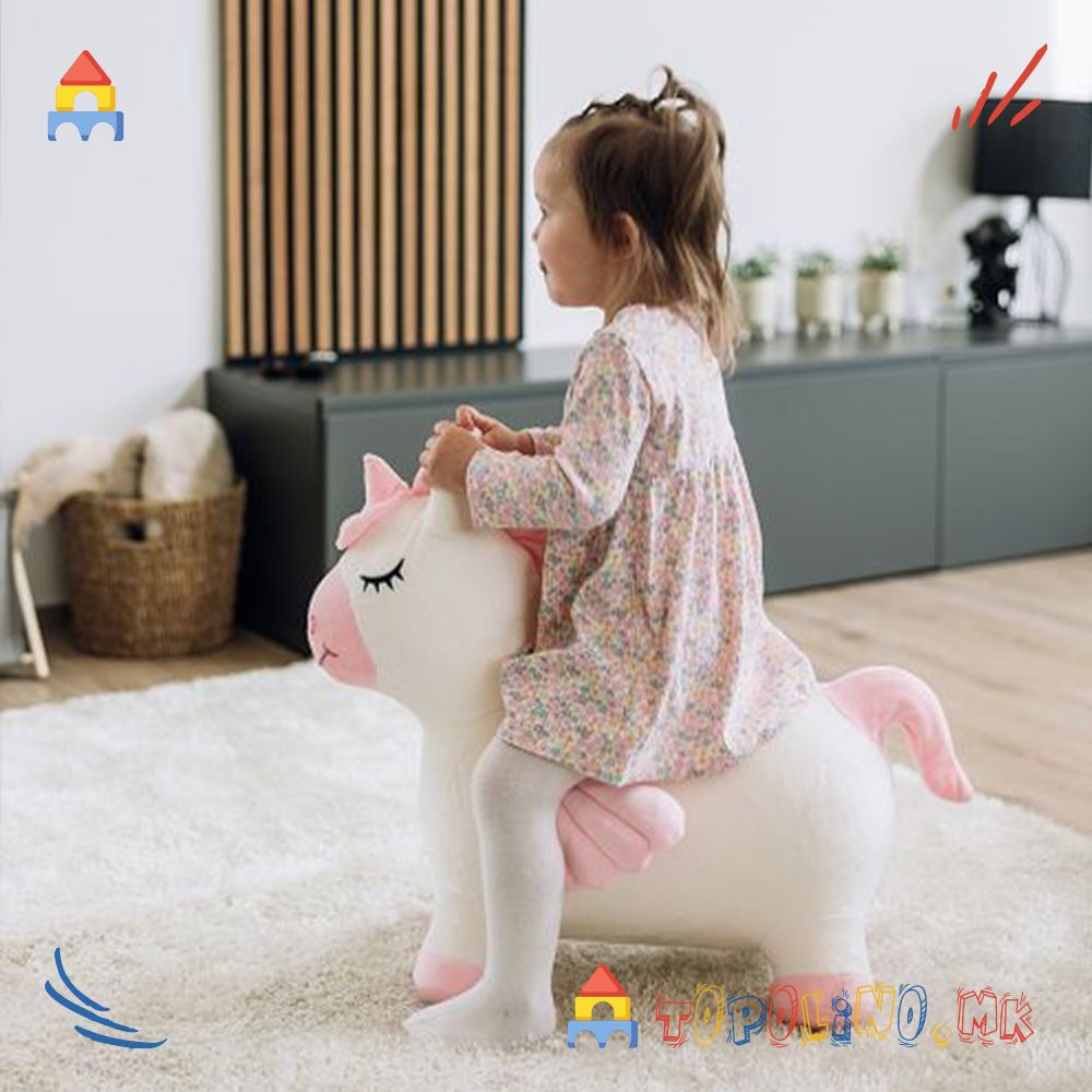 Еднорог за Скокање со Плишана Навлака – Free 2 Play - Image 7