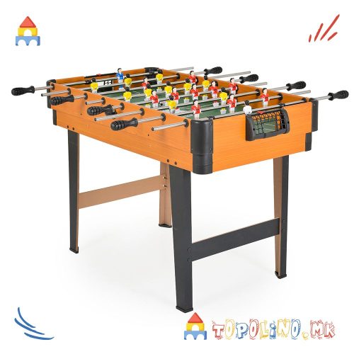 Дрвена Играчка Билјард и Фудбал 2 во 1 - Moni Toys