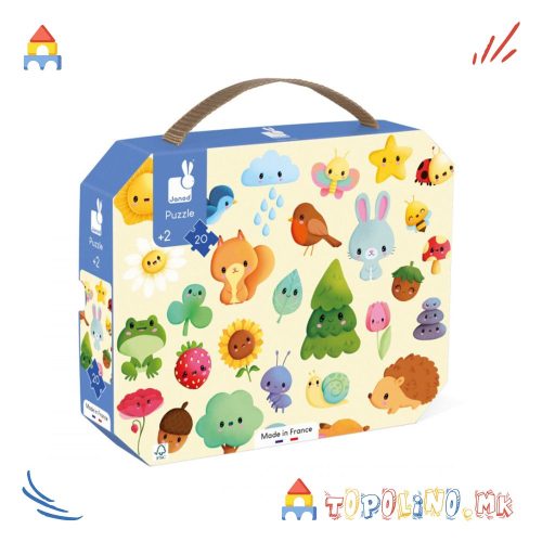 Сложувалка Животни 20пар - Janod