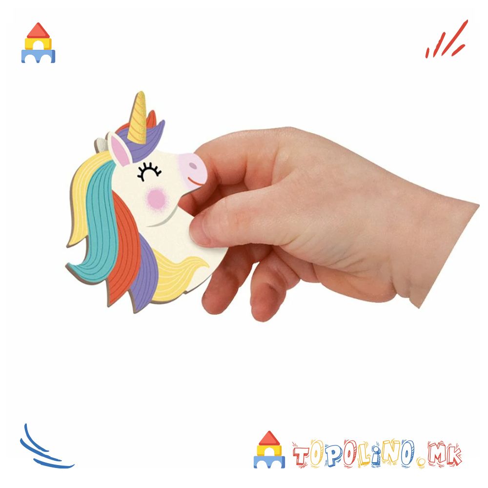 Магнетна Книга Еднорози - Janod - Image 4