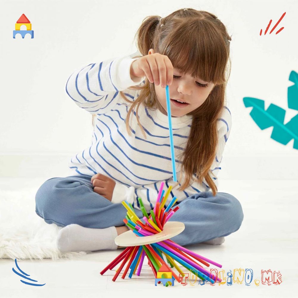 Игра на Вештина Луди Стапчиња - Janod - Image 2