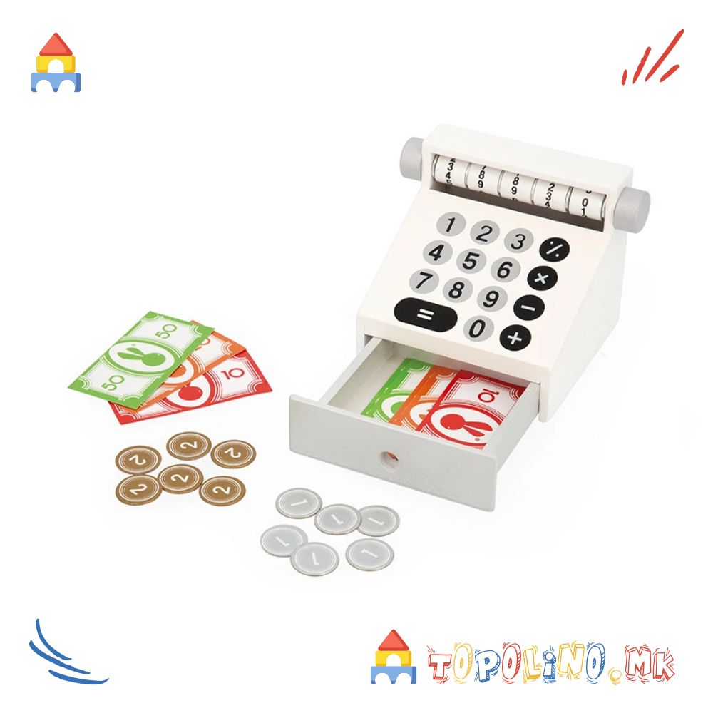 Дрвена Играчка Пазар - Janod - Image 7