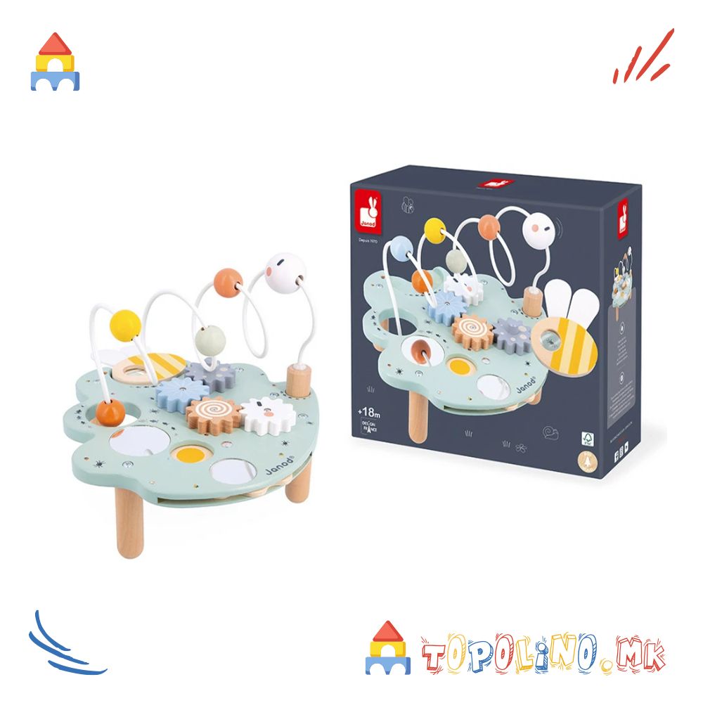 Дрвена Масичка за Игра Sweet Cocoon - Janod - Image 5