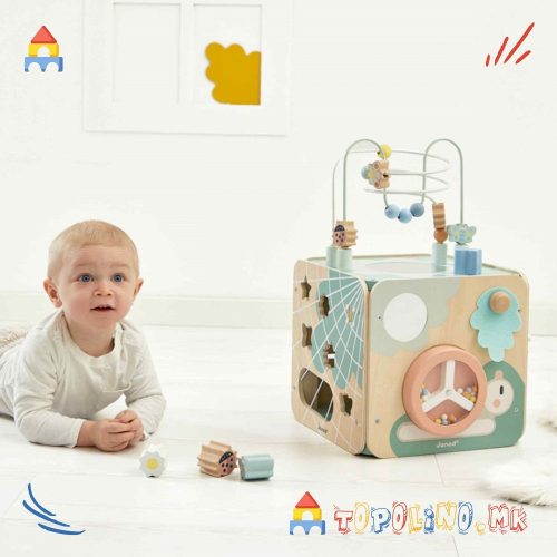 Коцка со Активности Sweet Cocoon - Janod