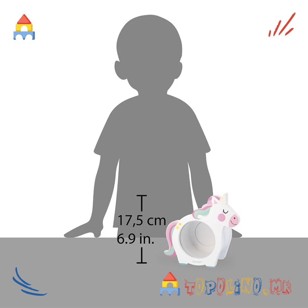 Касичка за Пари Еднорог - Janod - Image 5