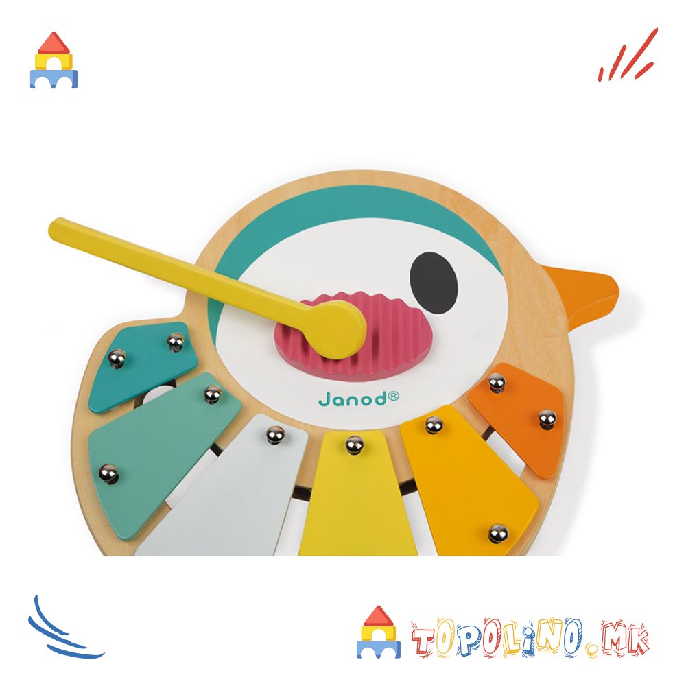 Ксилофон Птица Pure - Janod - Image 3