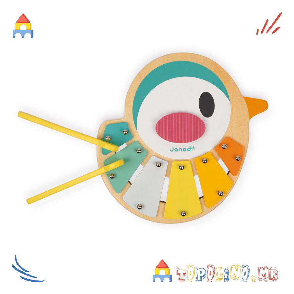 Ксилофон Птица Pure - Janod