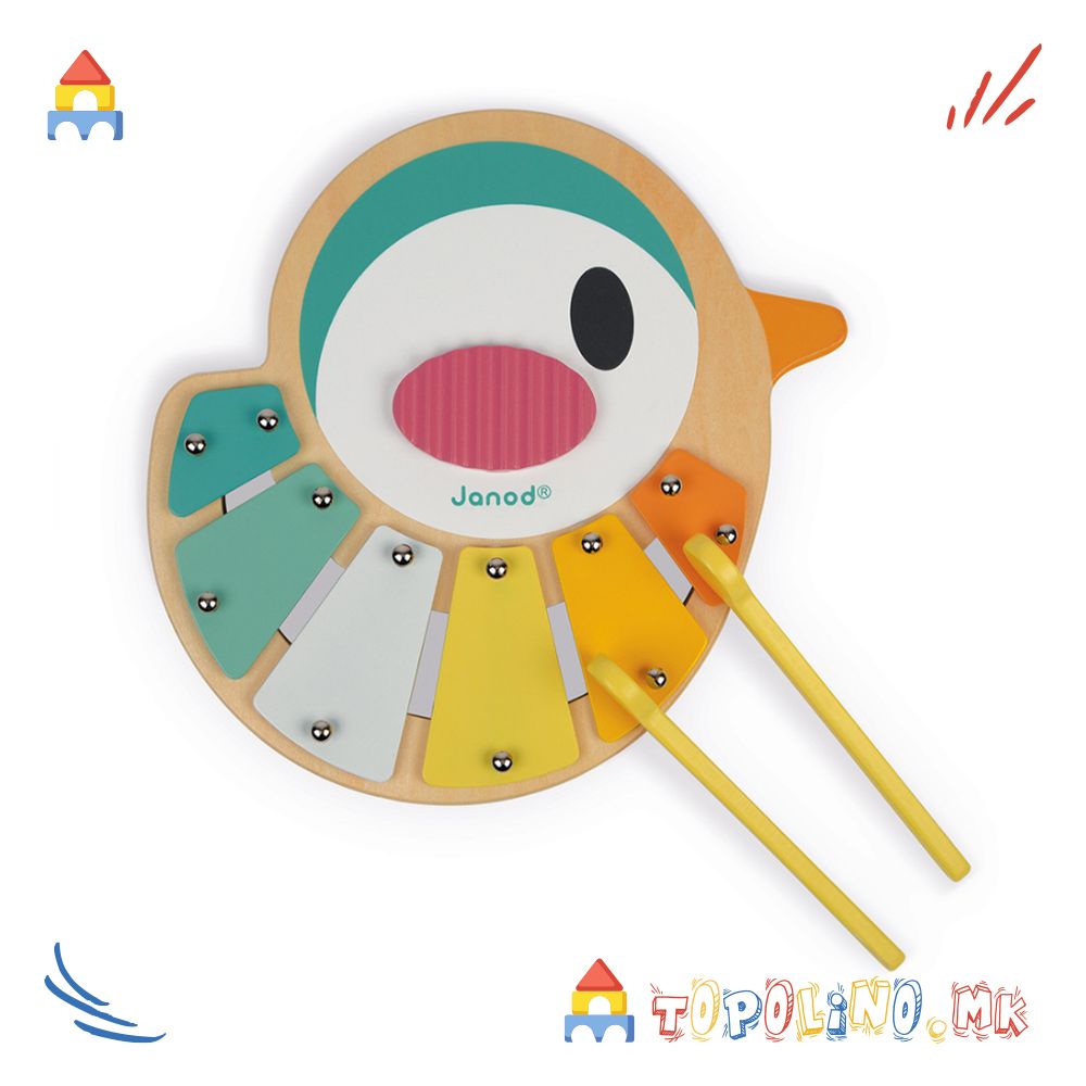 Ксилофон Птица Pure - Janod - Image 4