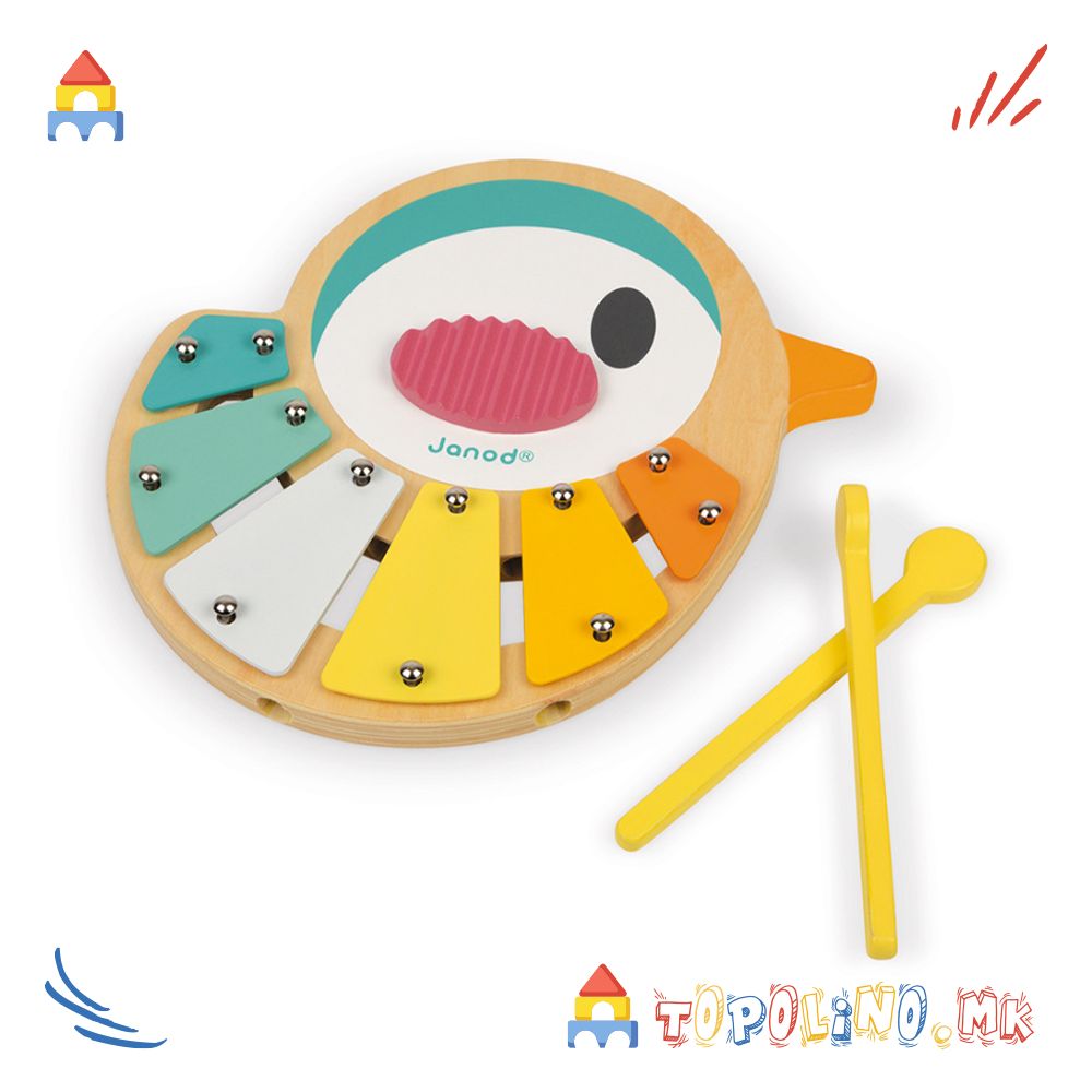 Ксилофон Птица Pure - Janod - Image 5