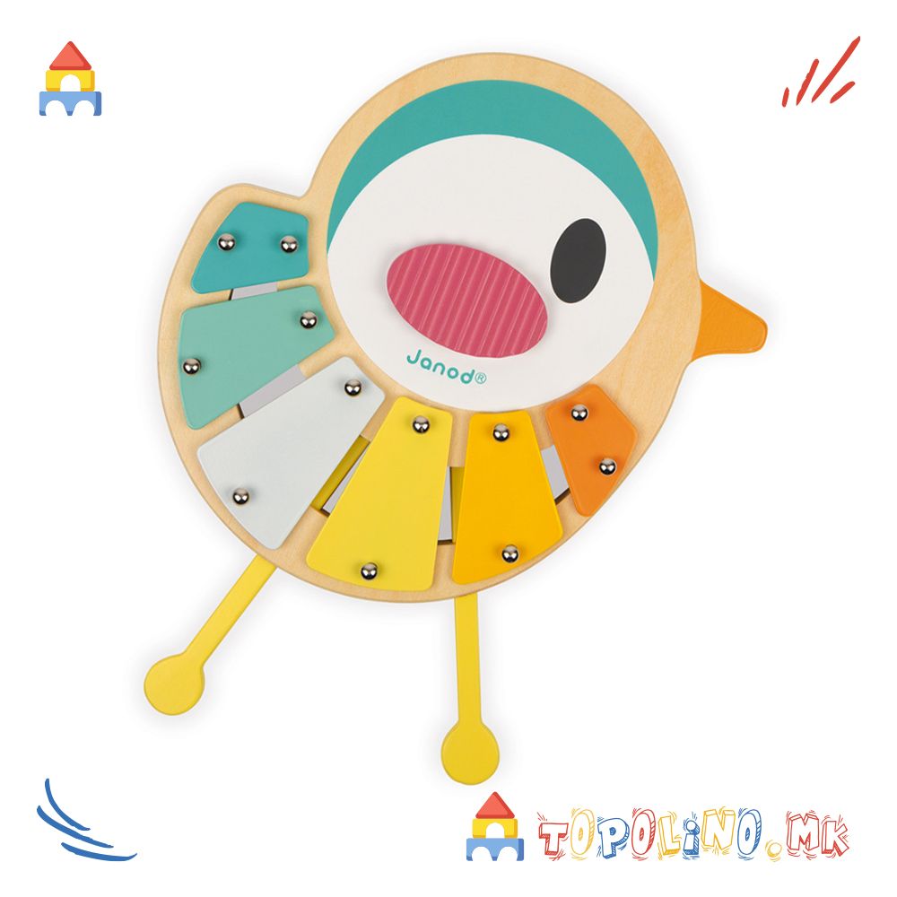 Ксилофон Птица Pure - Janod - Image 2