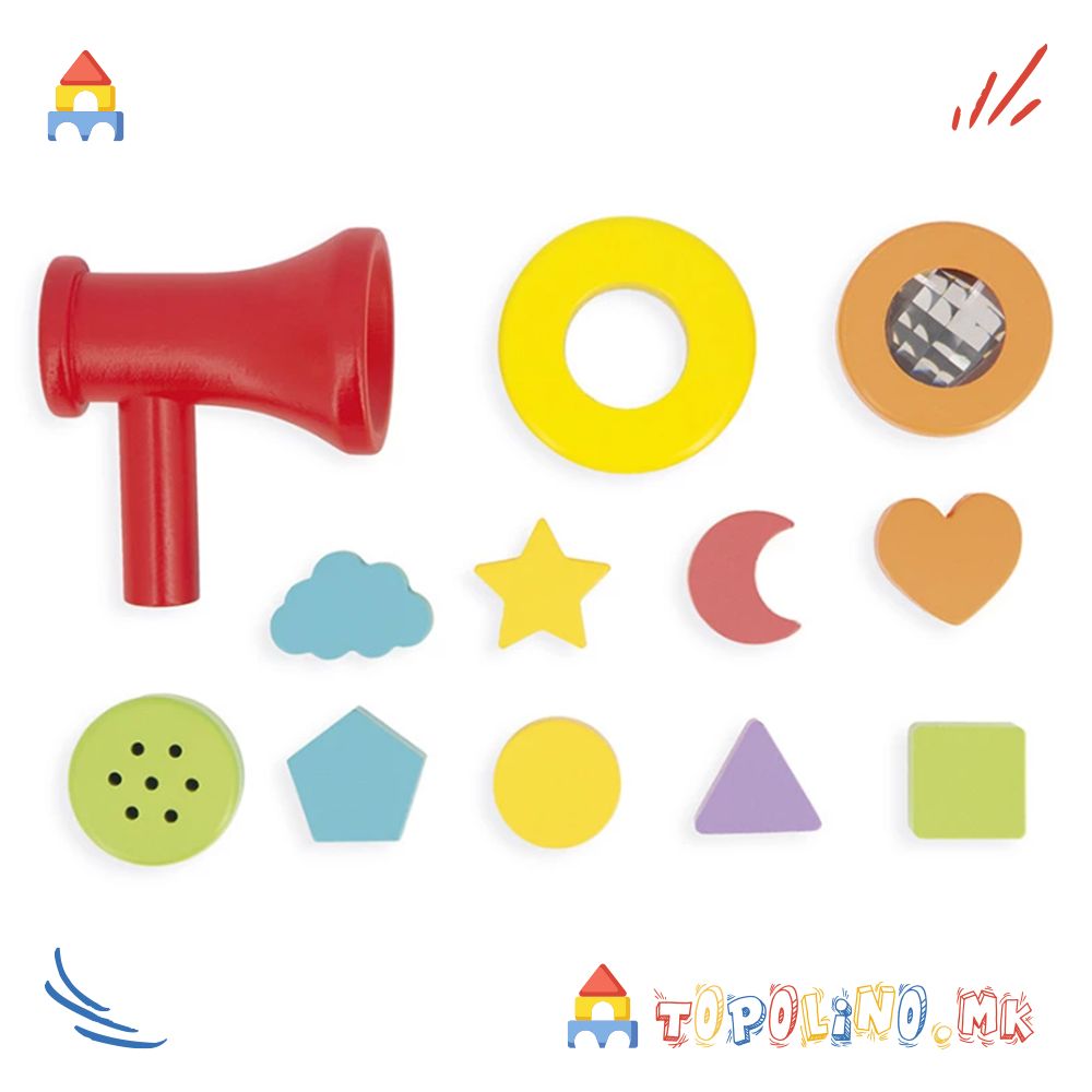 Сензорна Игра Активности за Сетила - Janod - Image 6