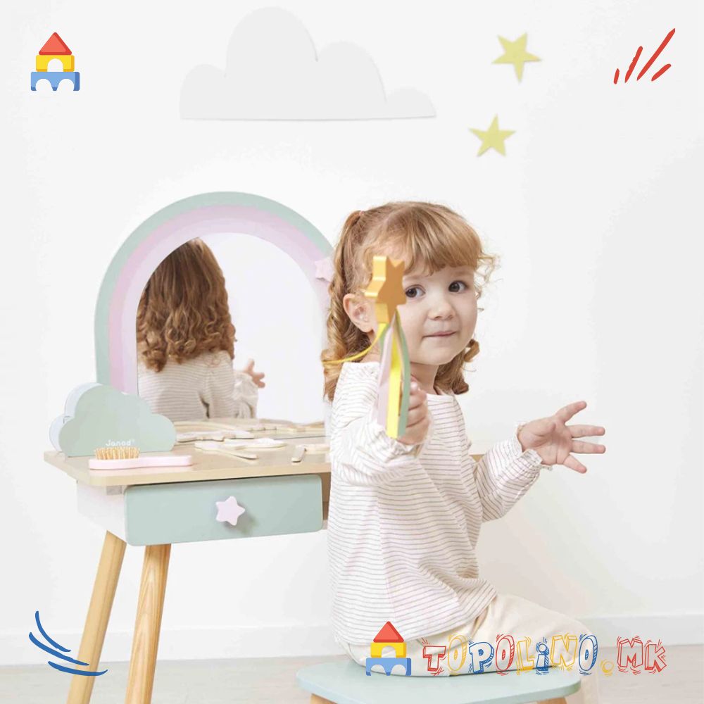 Тоалетна Масичка Unicorn - Janod - Image 2