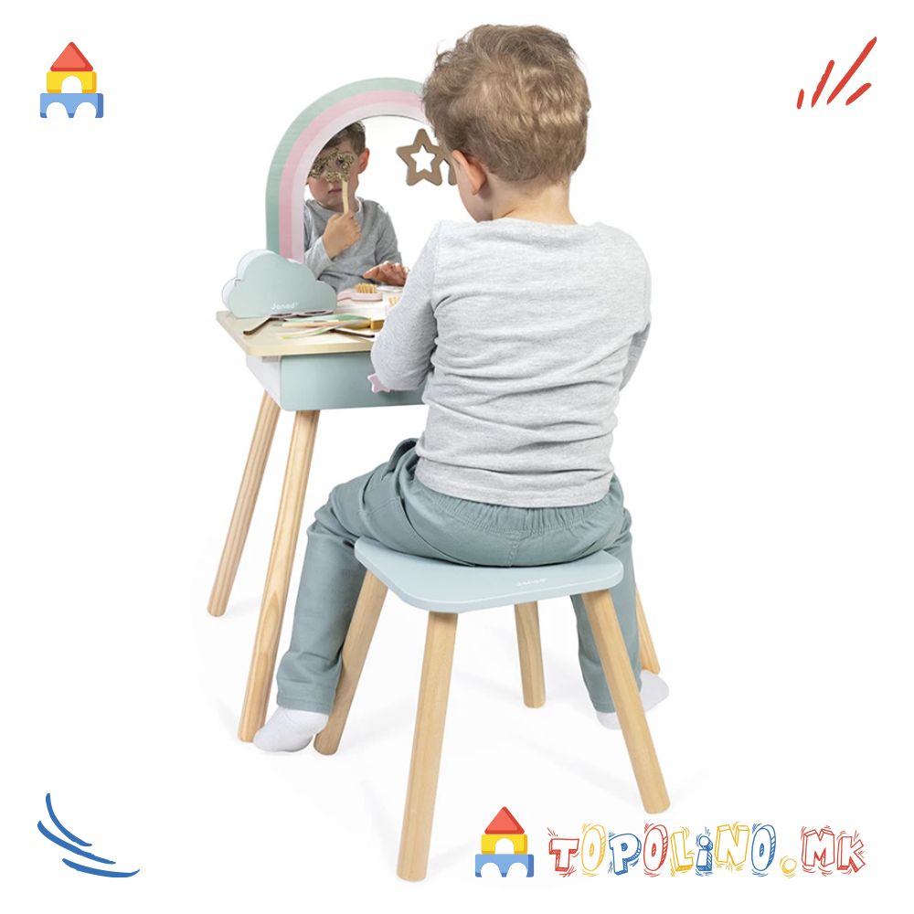 Тоалетна Масичка Unicorn - Janod - Image 7