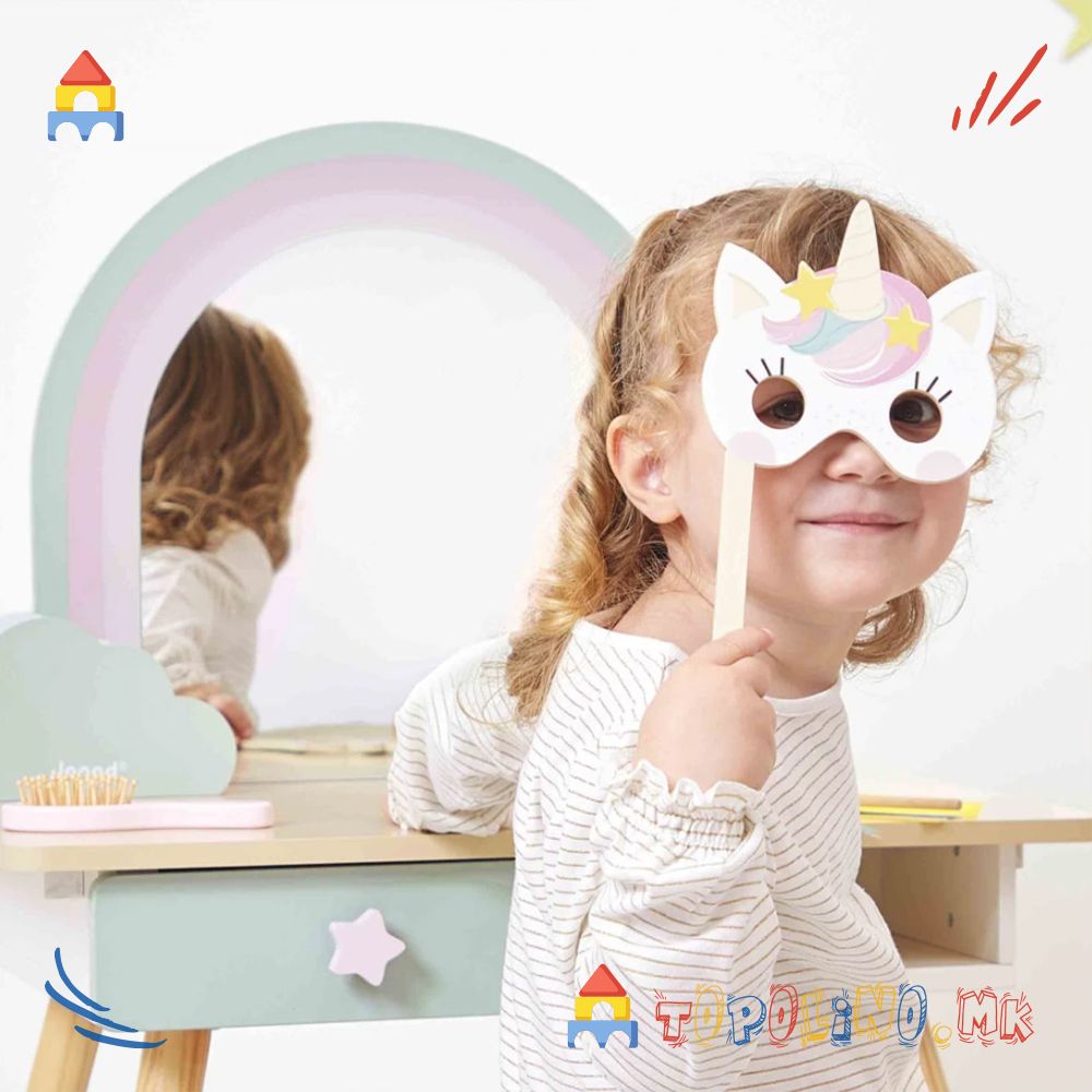 Тоалетна Масичка Unicorn - Janod - Image 3