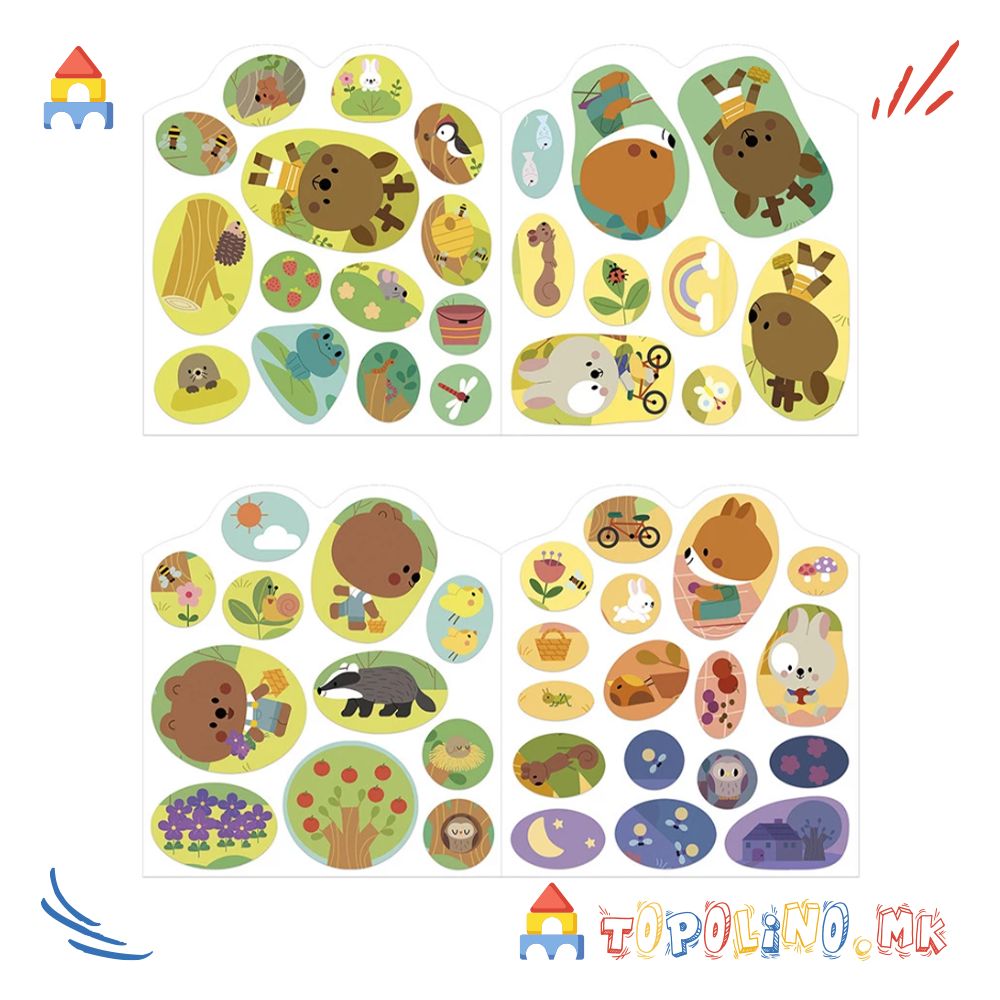 Книга со Стикери Шума - Janod - Image 4