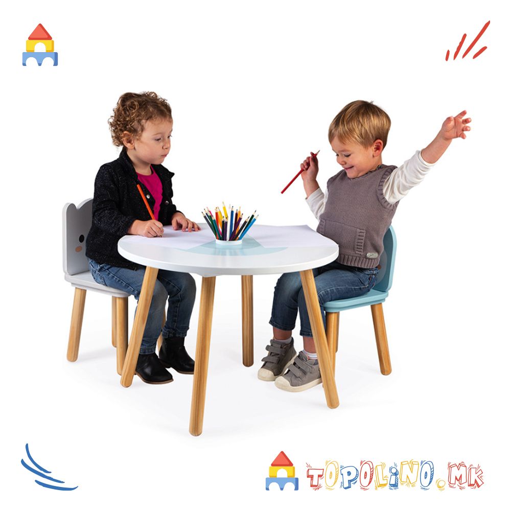 Дрвена Играчка со 2 Столчиња Polar - Janod - Image 2