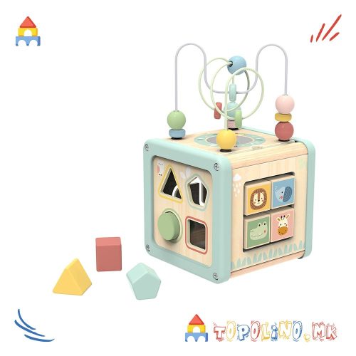 Дрвена Играчка Коцка Play Cube - Tooky Toy