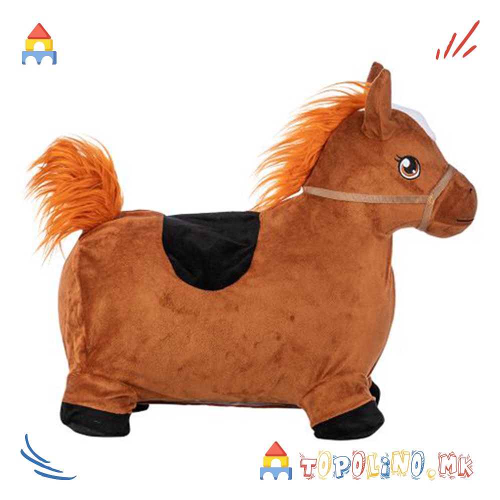 Коњче за Скокање со Плишана Навлака – Free 2 Play - Image 2
