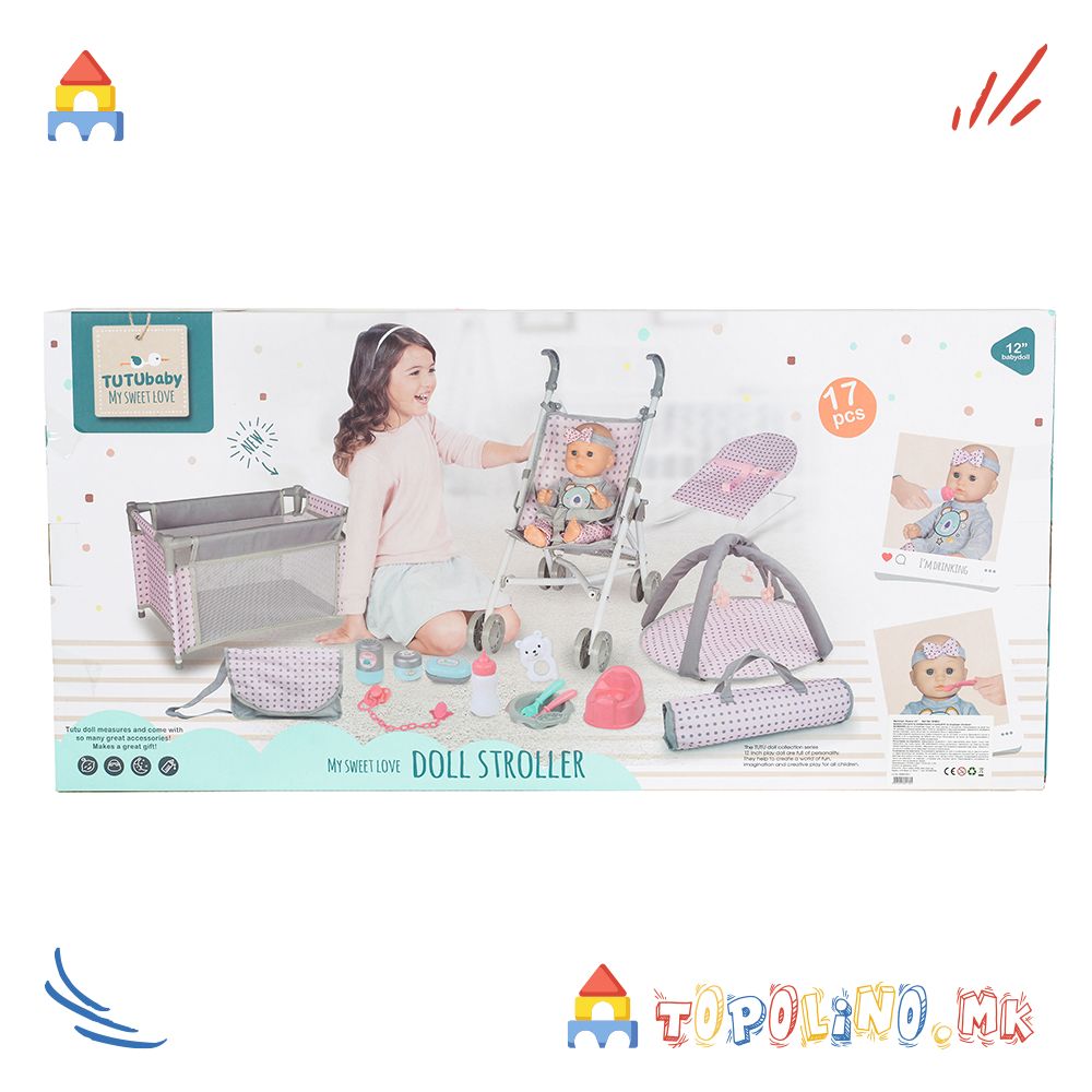 Играчка Кукла со Додатоци - Moni Toys - Image 2