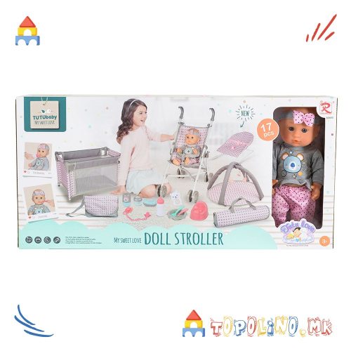 Играчка Кукла со Додатоци - Moni Toys