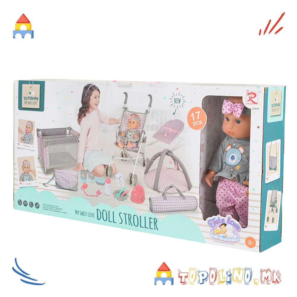 Играчка Кукла со Додатоци - Moni Toys - Image 3