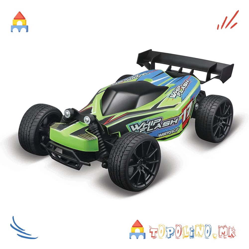 Автомобил R/C WhipFlash 2,4 GHz Зелен – Maisto