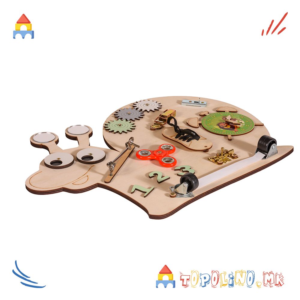 Дрвена Играчка Полжав Montessori - Moni Toys - Image 2