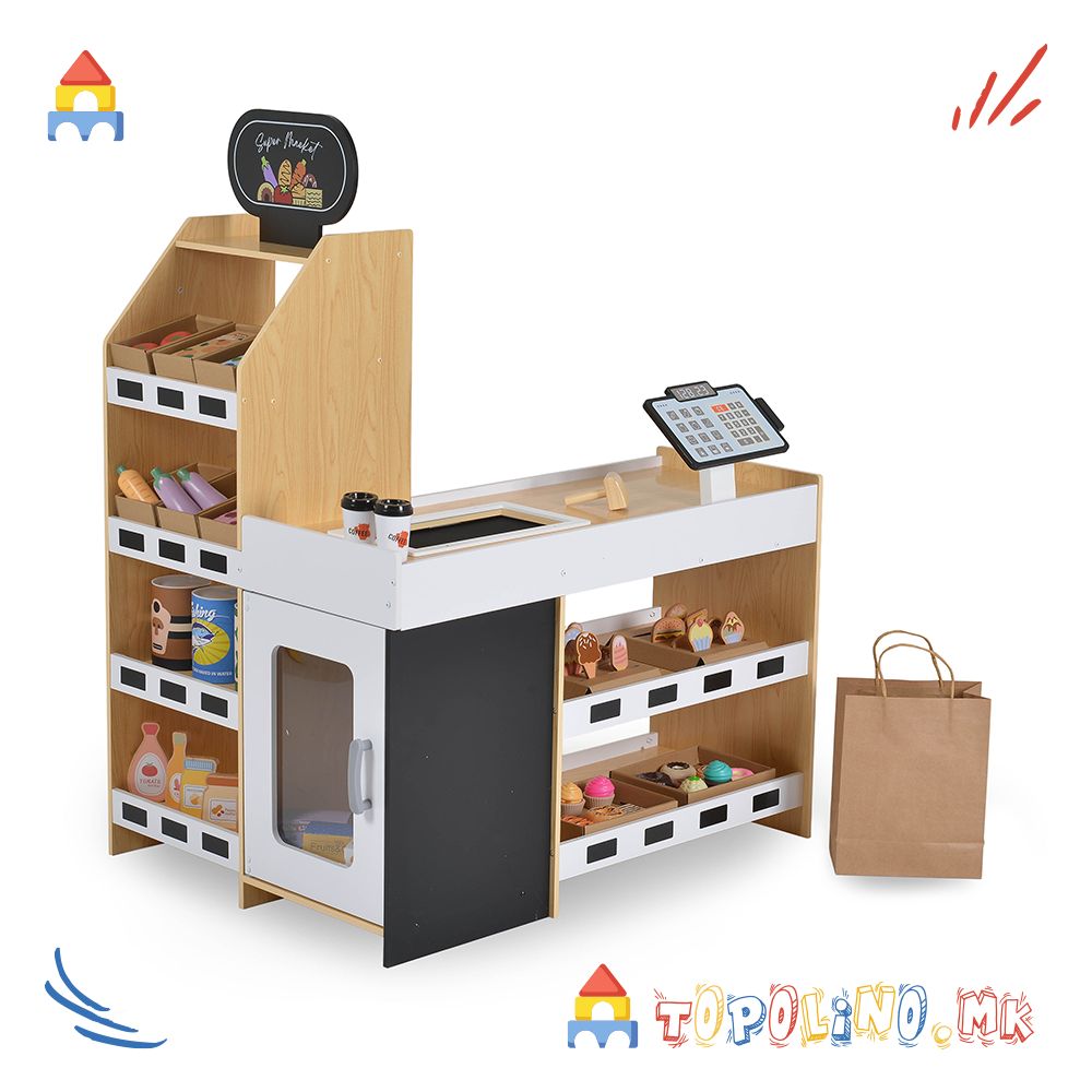 Дрвена Играчка Продавница - Moni Toys