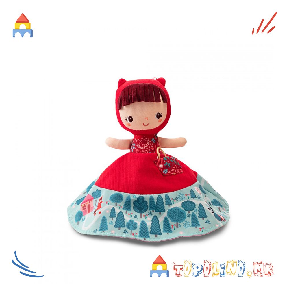 Кукла Црвенкапа со Две Лица - Lilliputiens - Image 3