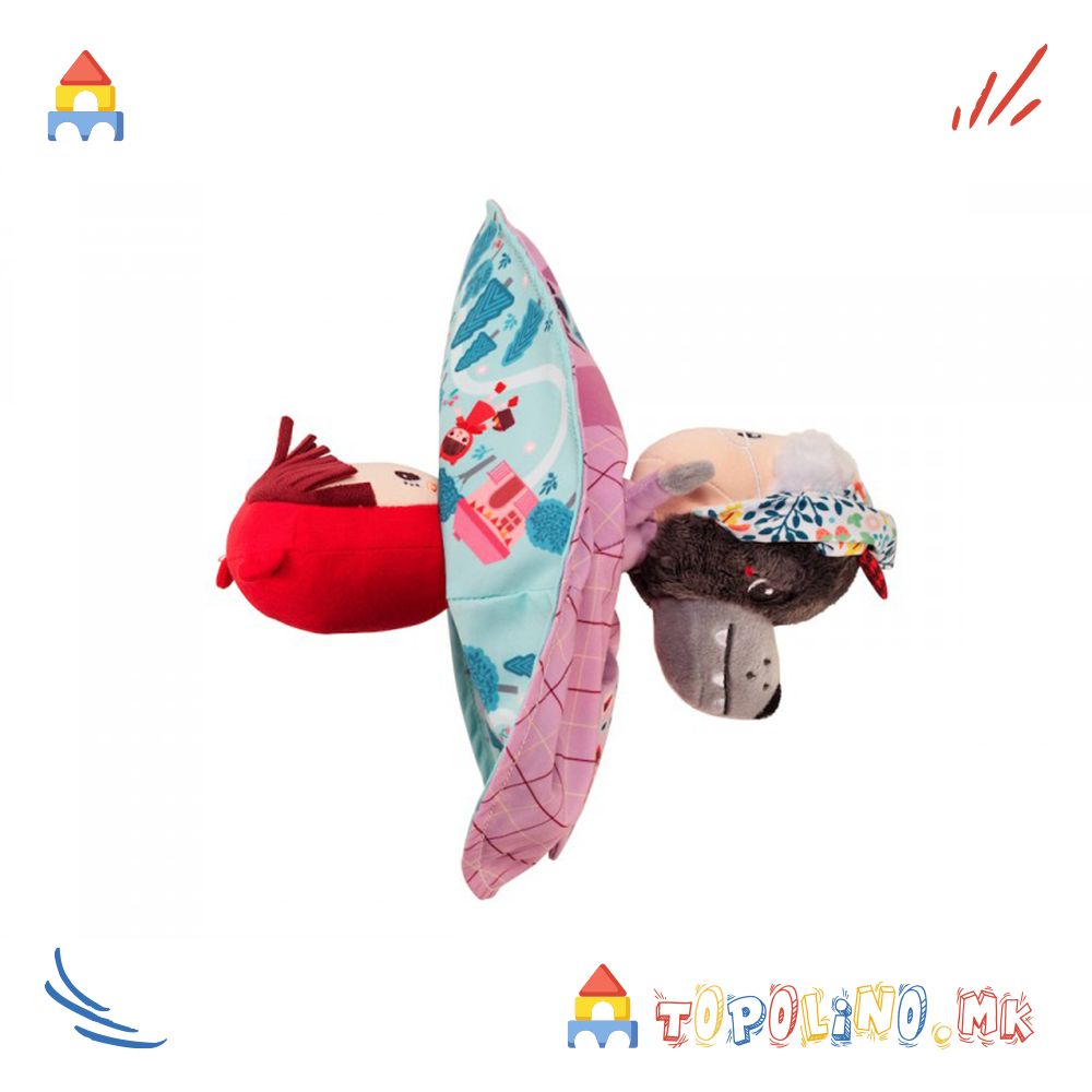 Кукла Црвенкапа со Две Лица - Lilliputiens - Image 4