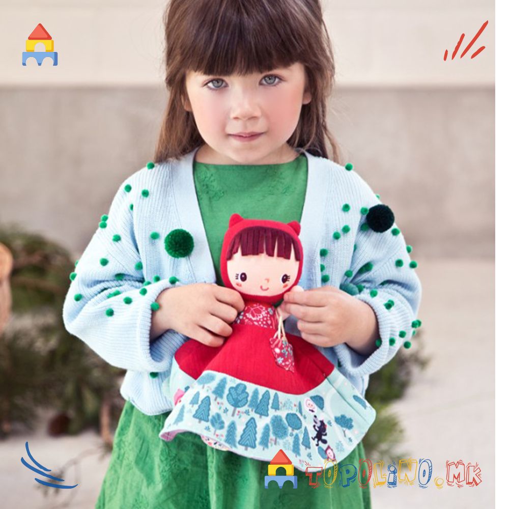 Кукла Црвенкапа со Две Лица - Lilliputiens