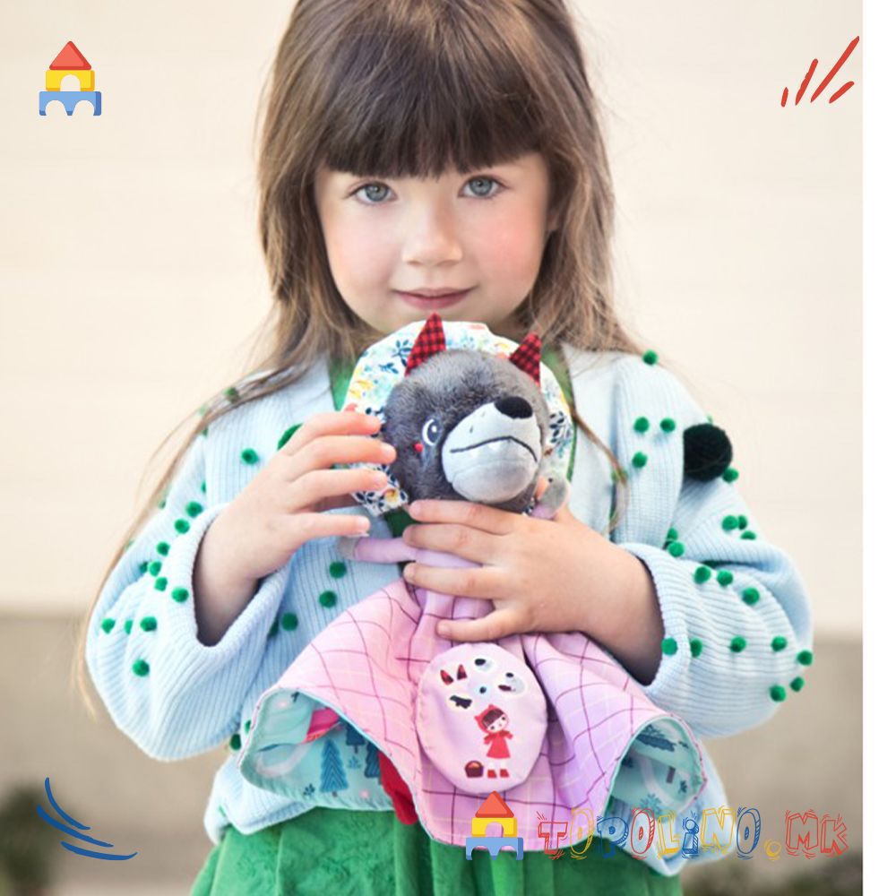 Кукла Црвенкапа со Две Лица - Lilliputiens - Image 2