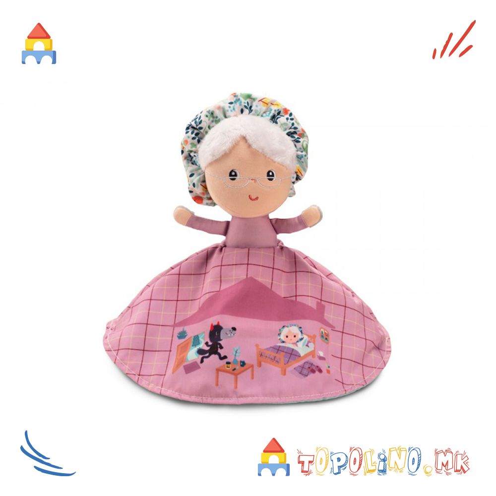 Кукла Црвенкапа со Две Лица - Lilliputiens - Image 5