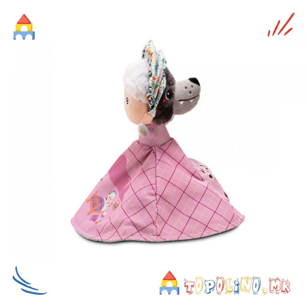 Кукла Црвенкапа со Две Лица - Lilliputiens - Image 6