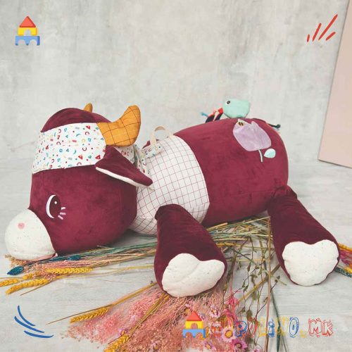 Големата Едукативна Играчка Кравичката Rosalie - Lilliputiens