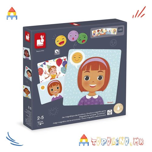 Магнетна Книга Емоции - Janod