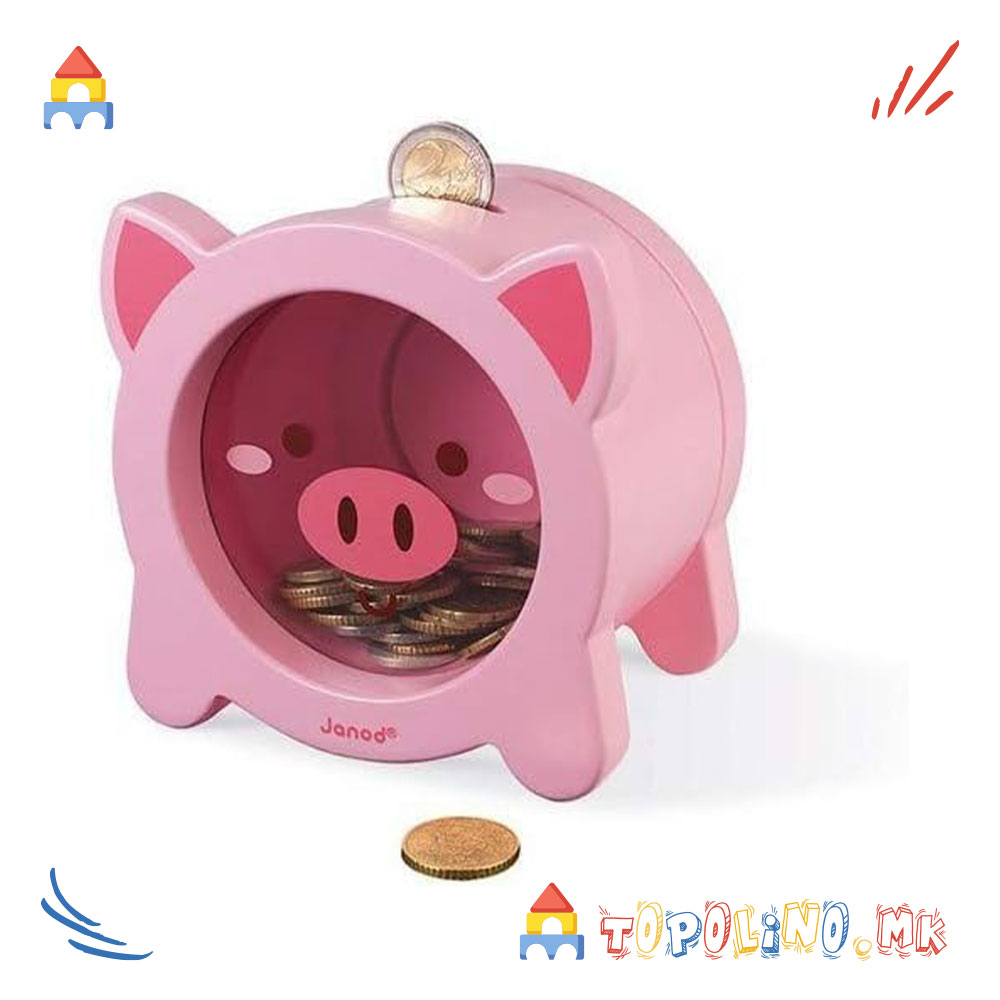 Касичка за Пари Прасе - Janod - Image 3