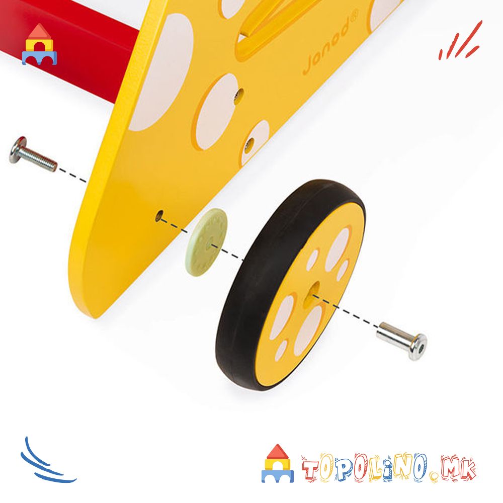 Проодувалка со Активности Маче - Janod - Image 7