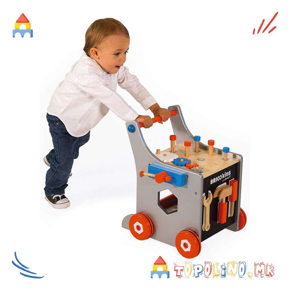 Работилница Магнетна Количка - Janod - Image 4