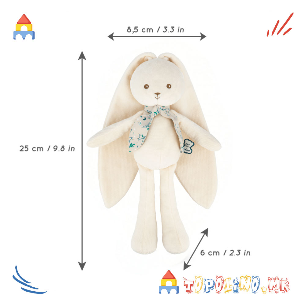 Зајче 25 см Беж- Kaloo - Image 4