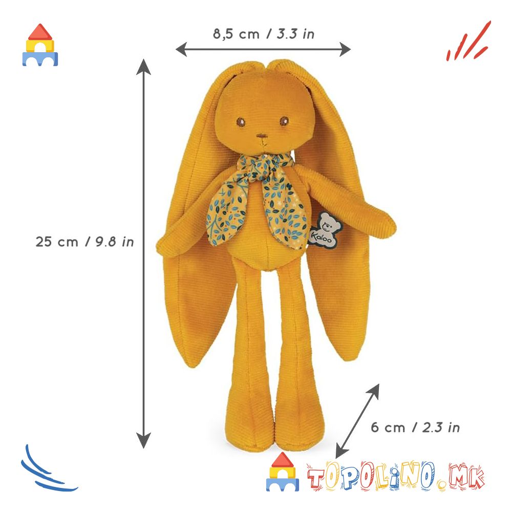 Зајче 25 см Окер - Kaloo - Image 4