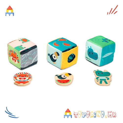 Меки Коцки Jungle - Lilliputiens