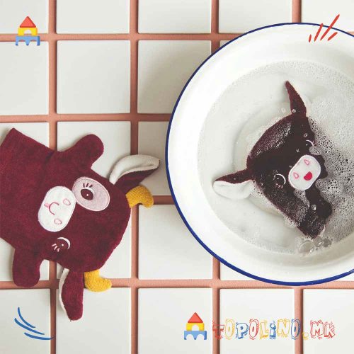 Сет Ракавички за Капење Кравичката Rosali - Lilliputiens