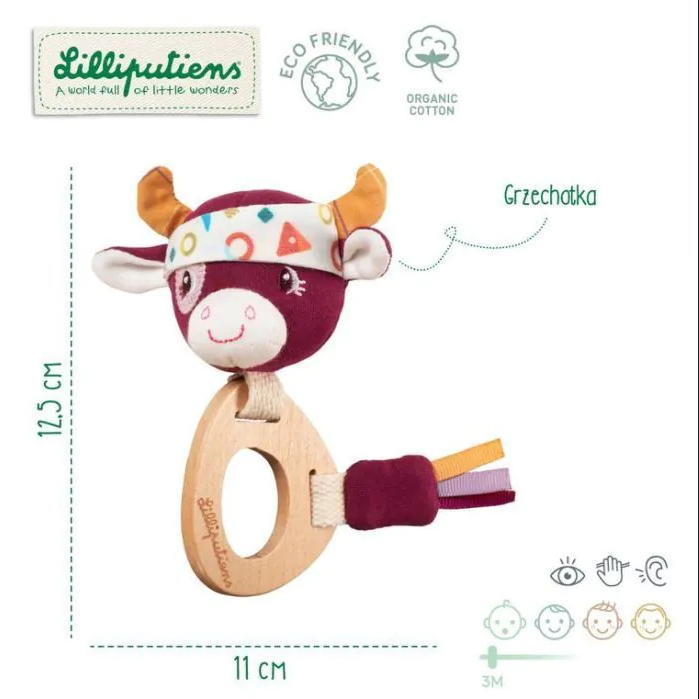 Тропалка Глодалка Кравичка Rosalie - Lilliputiens - Image 2